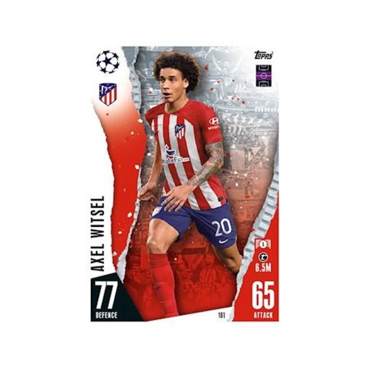 Carte de joc Topps Match Attax 2023/24 Axel Witsel, Atletico de Madrid