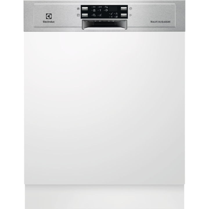 Electrolux ESI8550ROX beépíthető mosogatógép, 60cm, 15 teríték, 6 program, inverter motor, digitális kijelző, D energiaosztály, Rozsdamentes acél