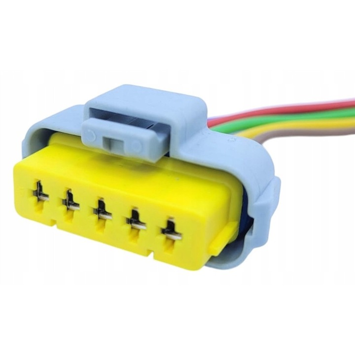 Mufa far 5PINI cu cabluri FLRY-B 1.5mm2, 30cm, MOTO