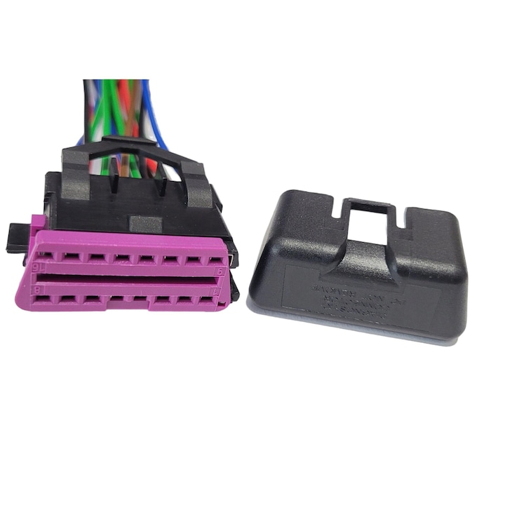 Conector OBD 16pin pentru VW, Audi, Seat, Skoda, cabluri FLRY-B 20-30cm, MOTO