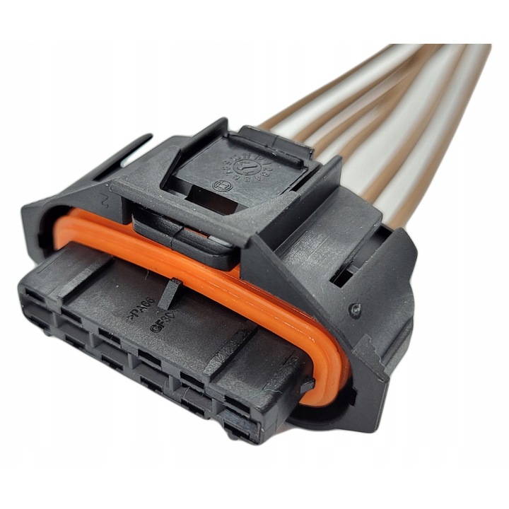 Gyújtótekercs csatlakozó MOTO, OPEL-hez, 6 pólusú