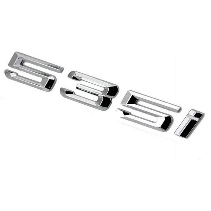 Emblema auto MOTO, "535i", pentru BMW