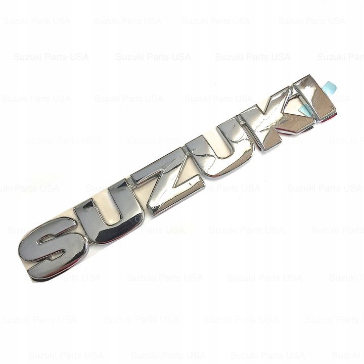 Autóembléma, MOTO, SUZUKI-hoz, ezüst