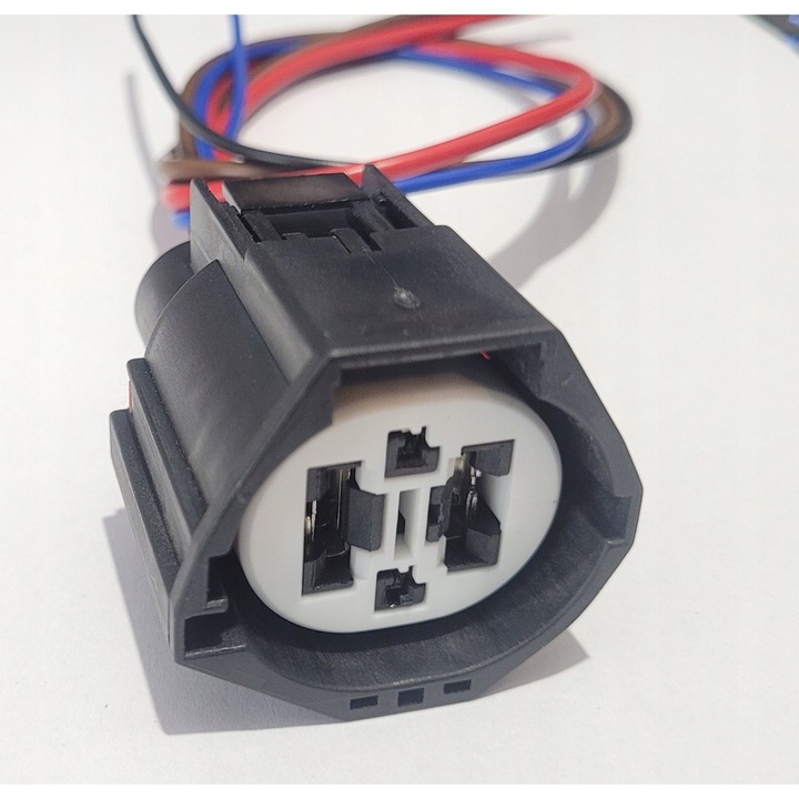 MOTO hűtőventilátor csatlakozó, 4 tűs, Nissan/FORD/Mazda modellekhez