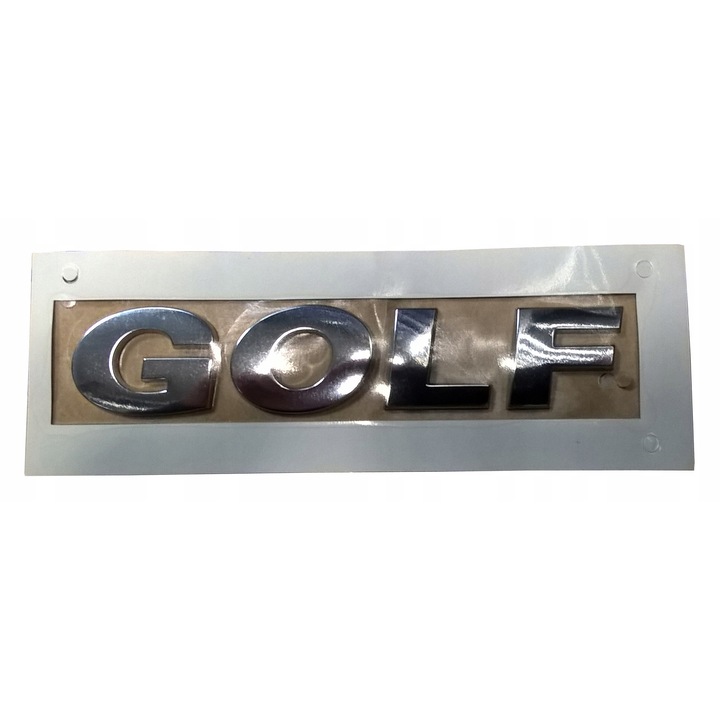 Emblema Golf, ABS, rezistenta, 2.4x12.4cm