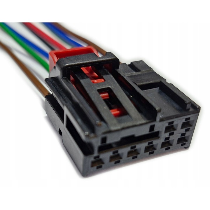 Conector lampi auto VAG, MOTO, 8PIN, 30cm, Pentru Volkswagen/Seat/Skoda/Audi