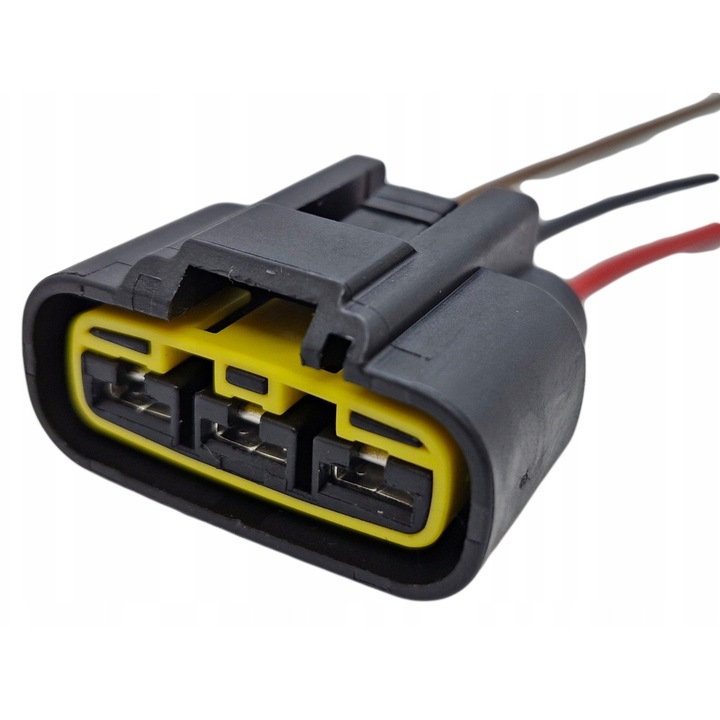 Conector 3PIN MOTO, cabluri FLRY-B 2.5mm2, 30cm