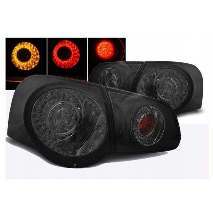 Задни светлини VW Passat B6 Variant 2005-2010, DEPO, LED, опушени, Sonar