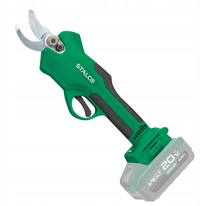 Foarfeca de gradina Stalco PSS20-30BL, fara fir, 20V, 1.19kg, taiere 15-30mm