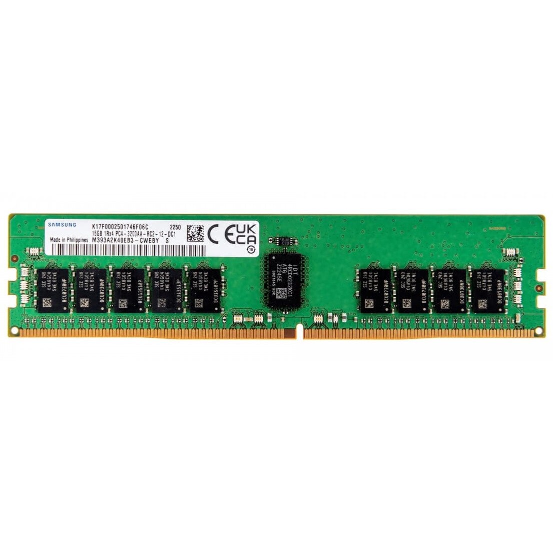 Memorie RAM DDR4 16GB 3200MHz ECC Registered, Samsung, 1x16GB