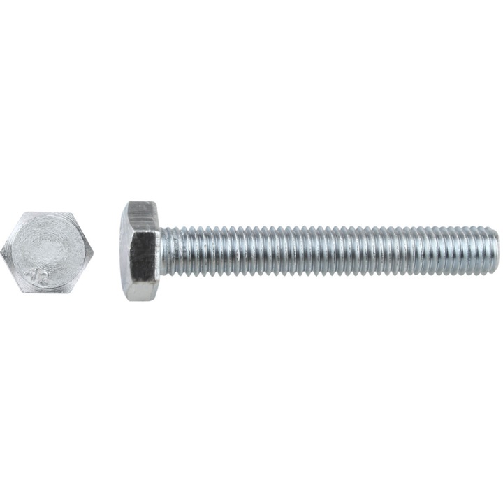 Surub Cap Hexagonal DIN 933-4.8 P - Cantitate 10 M12 100 mm