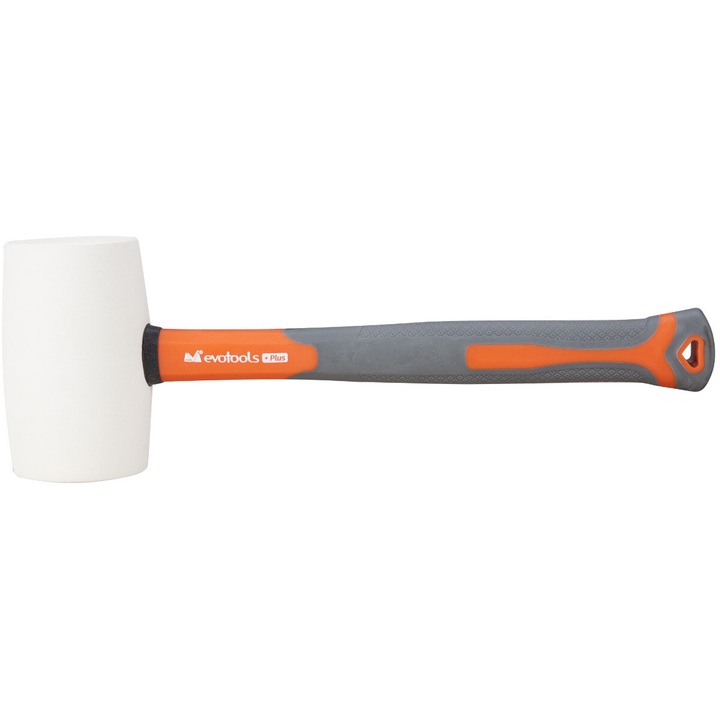 Ciocan Cauciuc Alb Coada Fibra Sticla PLUS 0.45 kg