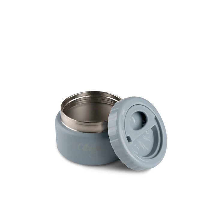 Termos pentru alimente Citron 250ml, inox, Dusty Blue