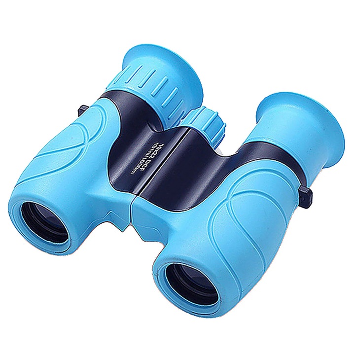 Бинокъл 10x22 за възрастни, голямо увеличение, ясен изглед при условия на слаба светлина, зрително поле от 106 метра, 13x12,5x6 см