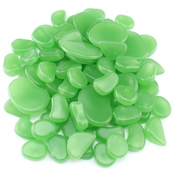 Pietricele fosforescente decorative, ProCart, verzi, 1 kg Pietricele fosforescente decorative, ProCart, verzi, 1 kg