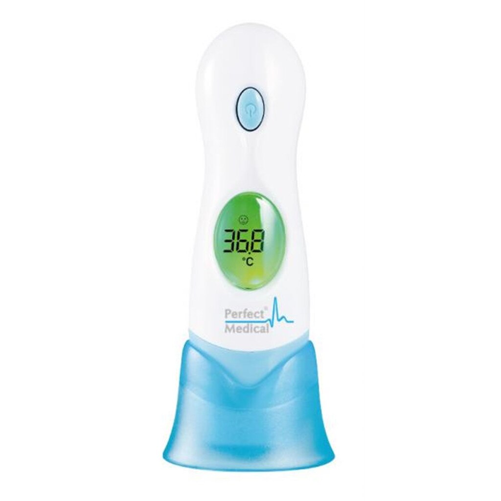 Termometru cu infrarosu Perfect Medical PM-04 6 in 1 cu citire frunte/ureche, obiecte si temperatura ambientala