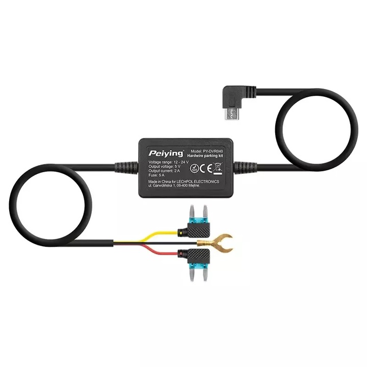 Tápellátás elektronika autó PEIYING PY-DVR040