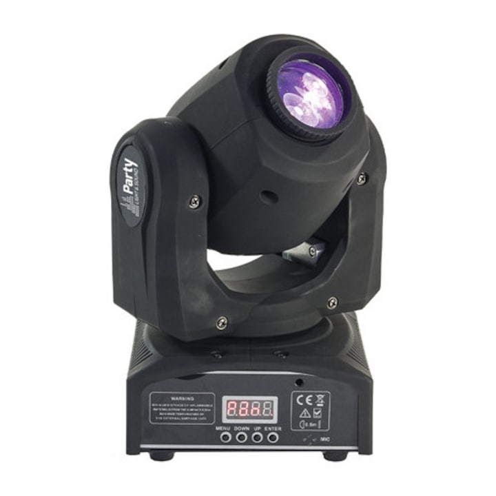 Moving head 10x1w led-uri albe dmx512