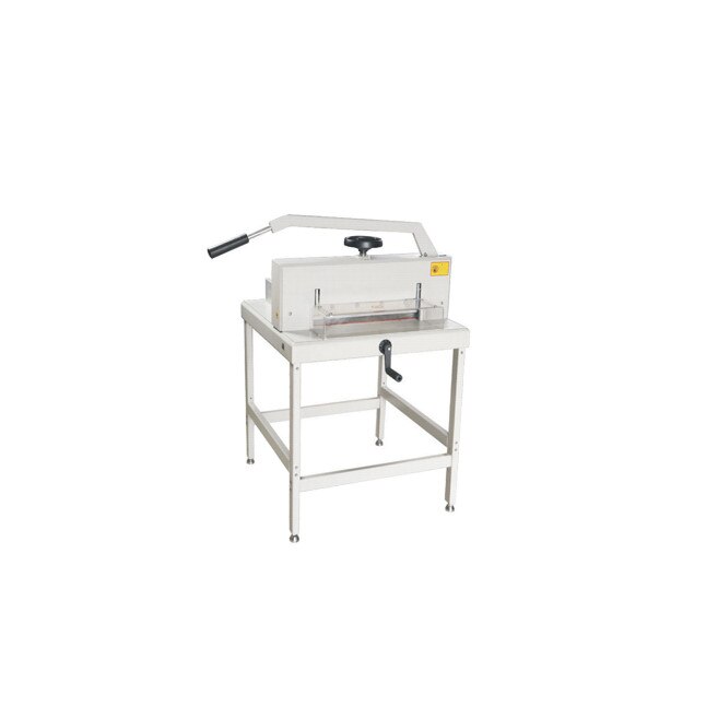 Ghilotina manuala Obinder 4708, 800 coli taiere, sistem de presare al colilor