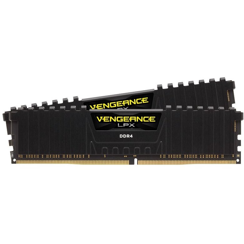 Memorie Corsair VENGEANCE® LPX, 16GB DDR4, 2666MHz CL16, Dual Channel Kit