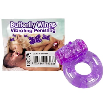 Inel Vibrator de penis, Erotica Butterfly Wings Inel Vibrator de penis, Erotica Butterfly Wings