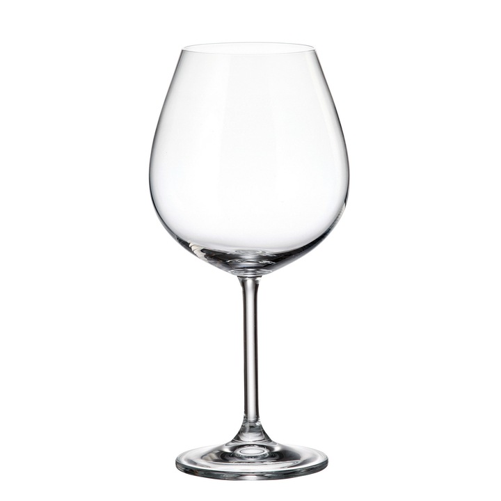 Чаши за вино, Crystalite Bohemia, Colibri, 650 ml, 6 бр.