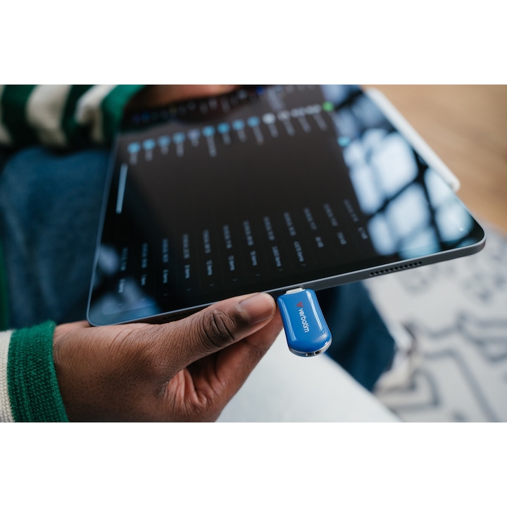 Stick Memorie Verbatim Plectra, USB-C, 3.2 Gen 1, 256 GB, Albastru