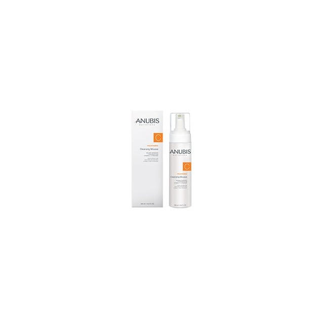 Spuma Polivitaminic Cleansing Mousse cu proprietati antioxidante pe baza de celule stem din portocale si vitamina C Anubis 200 ml