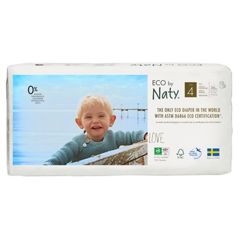 Chilotei ECO Naty pt antrenament la olita, nr. 4 (8-15 kg), 36 buc, pachet economy Chilotei ECO Naty pt antrenament la olita, nr. 4 (8-15 kg), 36 buc, pachet economy