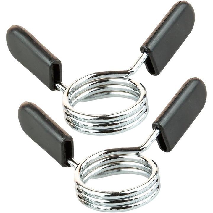 Ívbilincsek rúdhoz, 2 db-os készlet, krómozott acél, fekete, 30mm