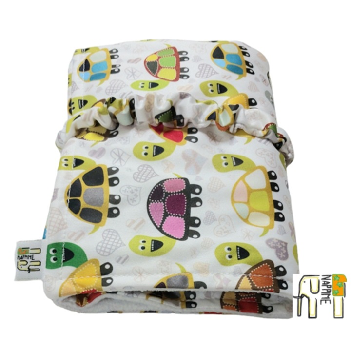 Mata de schimbat ZOLWIE, 60x65cm, multicolor, 100% poliester