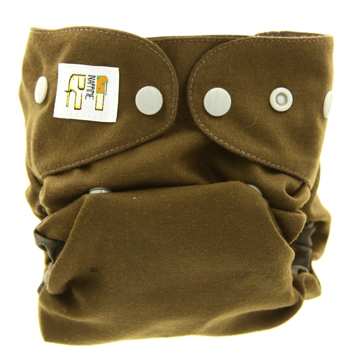 Scutec lana NappiMe otulacz reglabil maro 30x45cm