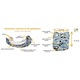 Scutec reutilizabil, Nappime, Poliester, Model trenulet, Verde