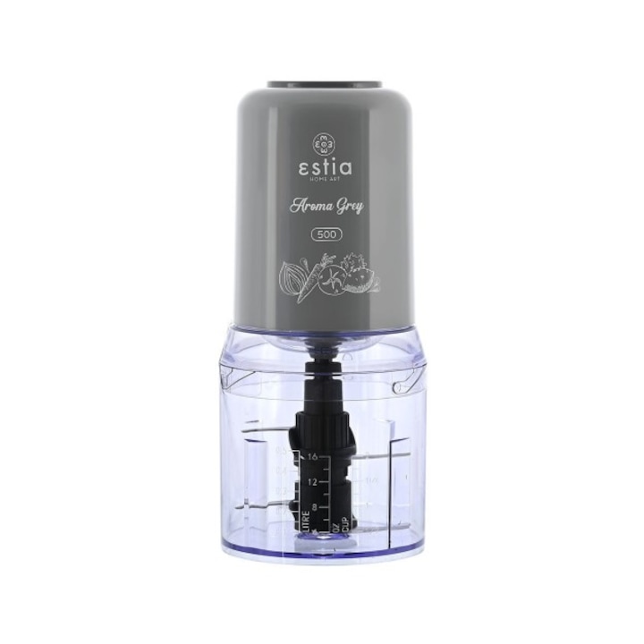 Blender ESTIA 400W, 2 viteze, capacitate 0.7l, plastic negru