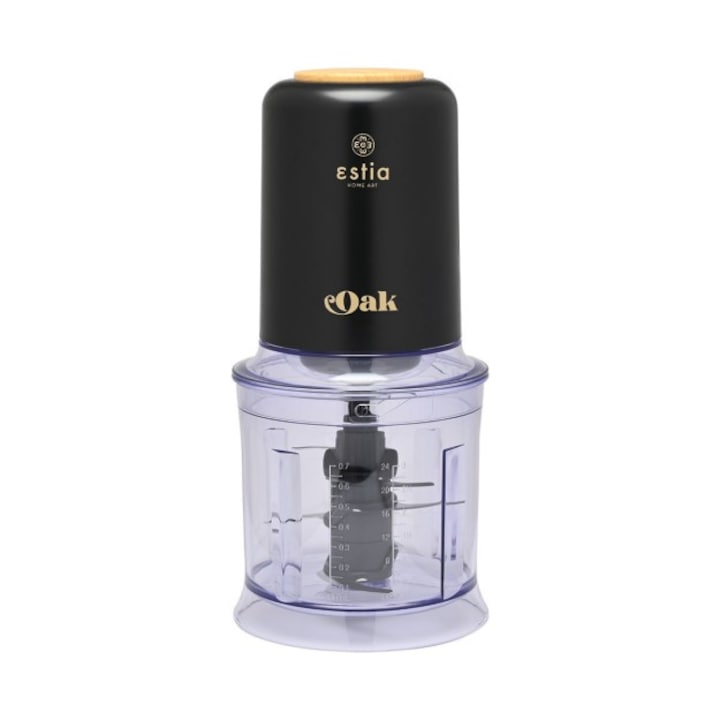 Blender portabil DOMO DO751BL, 120W, 600ml, USB-C, 6 lame inox