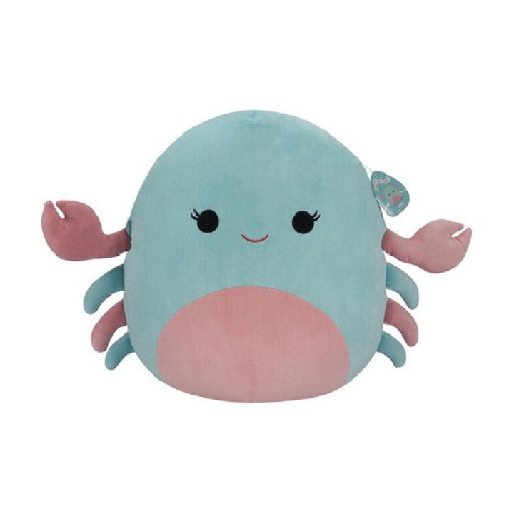 Jucarie de plus, Squishmallows, model crab Isler, 35cm