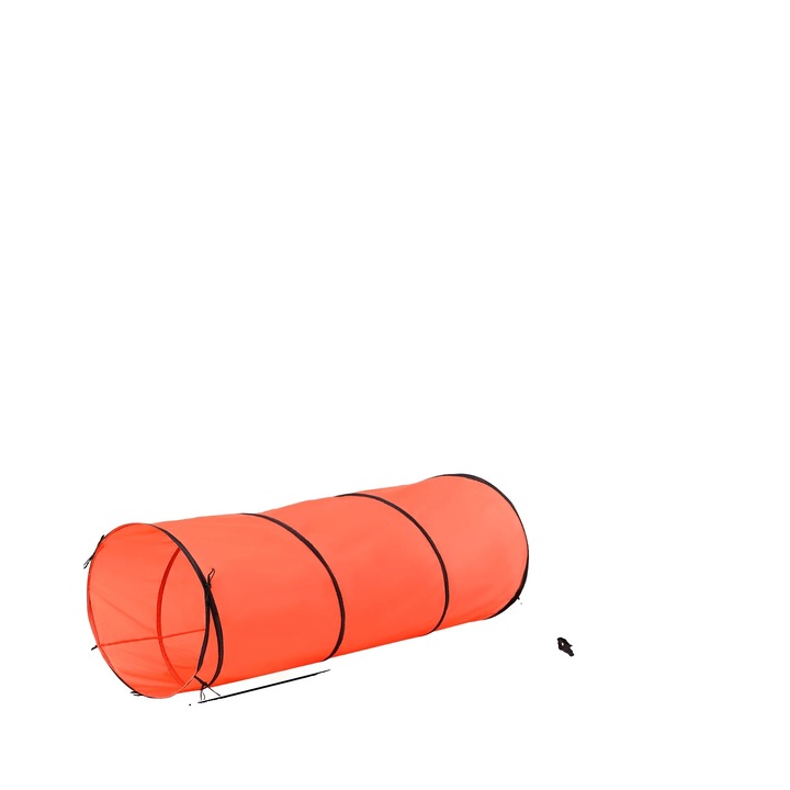 Set Echipament Dresaj Agilitate, PVC, Design Portabil, 5PCS, 180x60x90cm