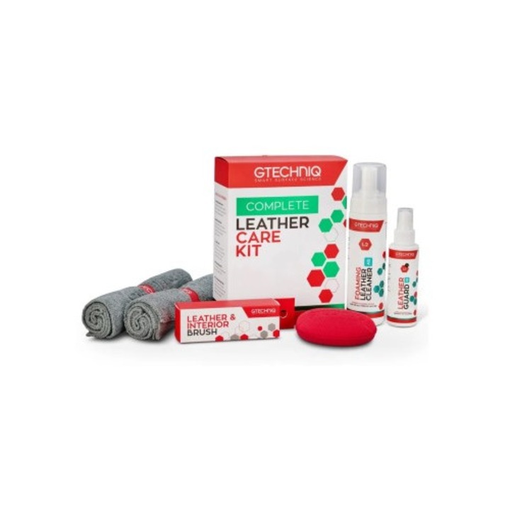 Kit curatare si intretinere piele Gtechniq Leather Care Kit