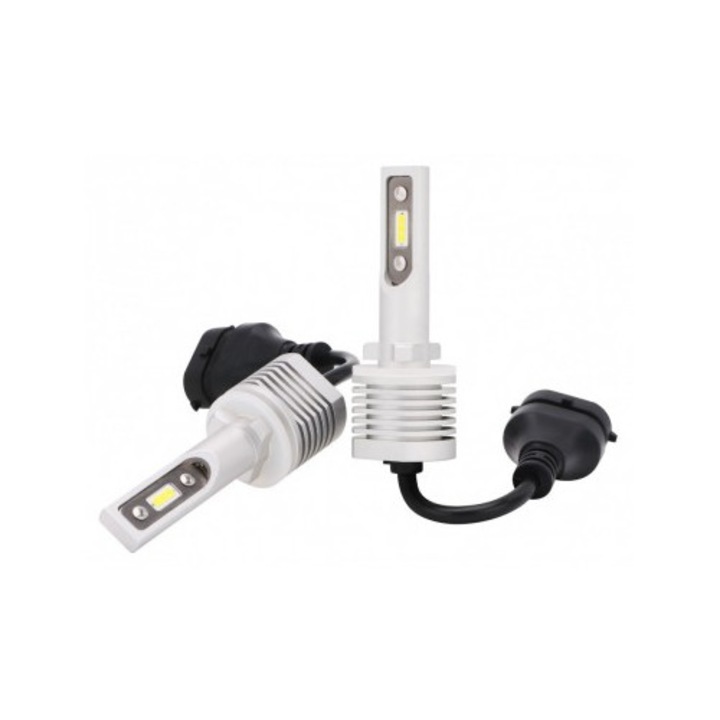 2 db-os autó LED H27 (880, 881) Canbus szett, 6500k, 13W, 3600 Lm, 12V-24V
