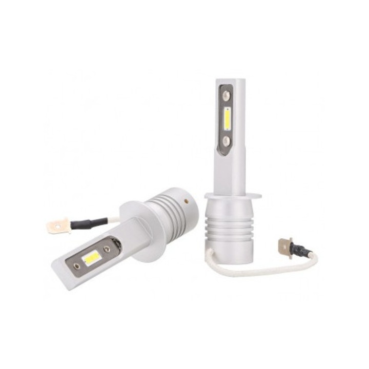 2 db-os H1 C12 Canbus autó LED szett, teljesítmény 13W, fényerő 3600 Lm, 12V-24V