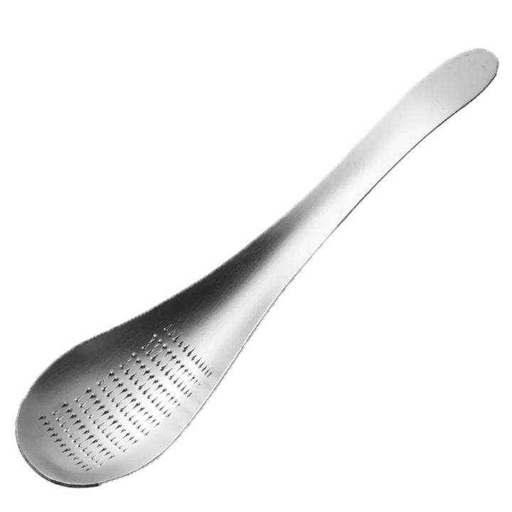 Razatoare multifunctionala YANYXR inox, pentru ghimbir, usturoi, fructe, legume, 15x7cm