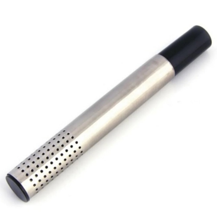 Infuzor ceai YANYXR din otel inoxidabil, 17x1.8x1.8cm, plasa fina