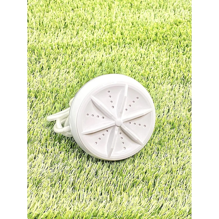 Мини преносима пералня YANYXR, USB, компактна, бяла, 15x15x10см