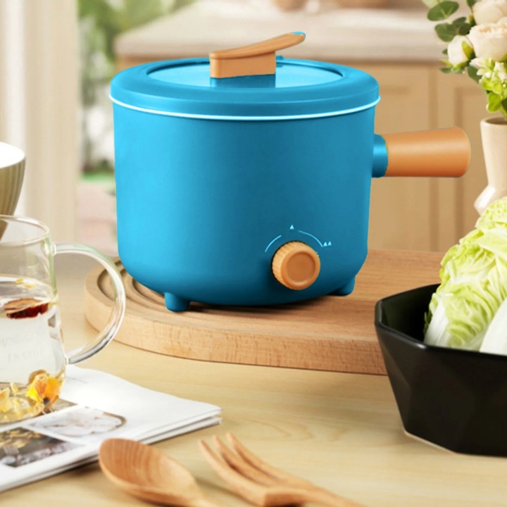 Oala electrica multifunctionala, neaderenta, 1.8L, 2 trepte, cu maner, inox ceramic