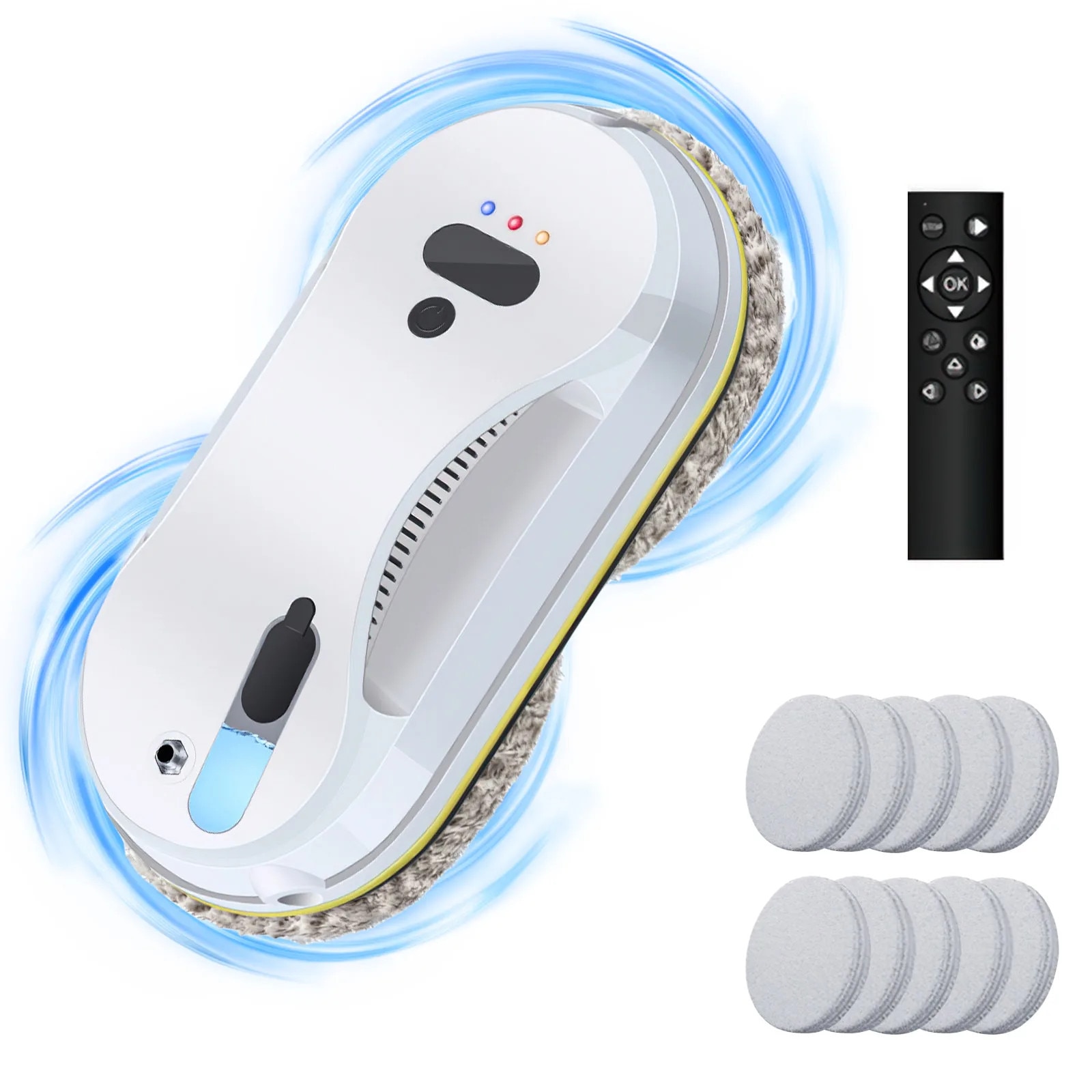 Aspirator robot, 3800Pa, functie de pulverizare automata, senzori anti-cadere, dimensiuni compacte