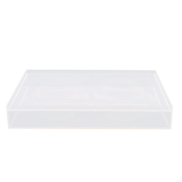 Cutie depozitare plicuri ceai YANYXR plastic transparent 20x10x8cm