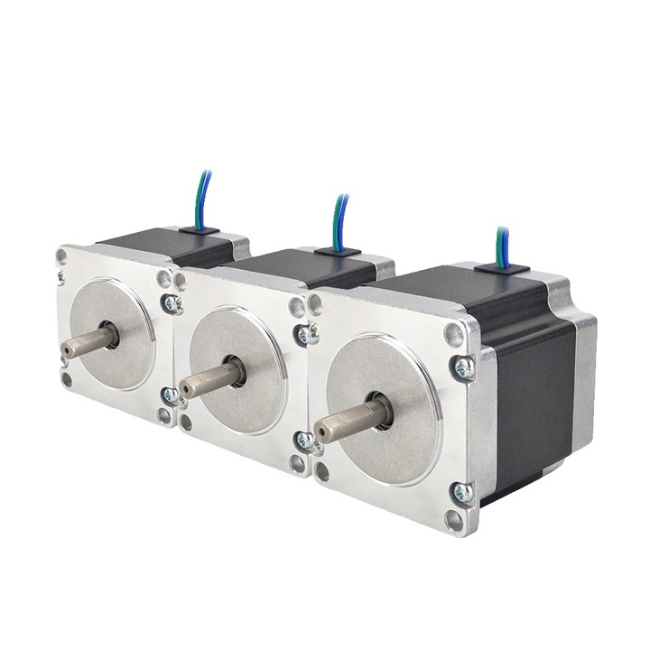 Motor pas cu pas, 57x57x56mm, cuplu 1.26Nm, ax 6.35mm, cablu 300mm