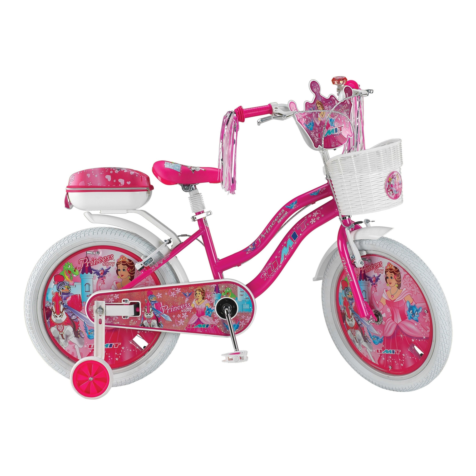 Bicicleta copii UMIT Princes , culoare roz , roata 20