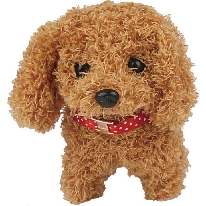 Jucarie de plus, Caine care merge, maro