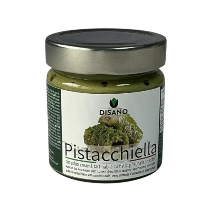 Pistacchiella – Crema tartinabila cu fistic si crunchy Kunafe, 190 g